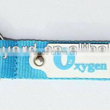 light blue carabiner lanyard