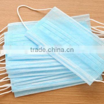 Disposable non-woven face masks