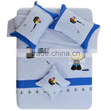 Cheap Bed Set, Wholesale Cotton Plain/Stripe/ Jacquard Bedding Set photo-2