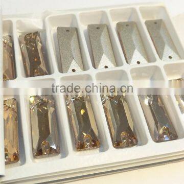 Rectagle Pointed Back Sew on Rhinestones Crystals Stone for Jewelry Accessories photo-2