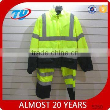 two tone jacket waterproof reflective jacket