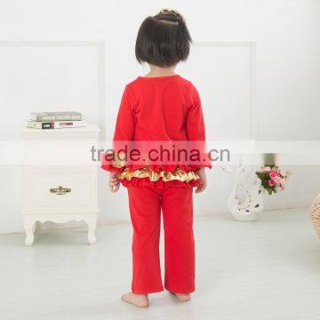 Wholesale Kids Clothing Two Pieces Set , Autumn Kids Clothing Set , Baby Girl Boutique Clothing Sets photo-3