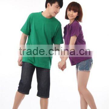 100% Cotton Daily Soft O-neck T-shirt Wholesale From Ningbo, China photo-2
