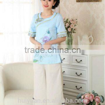 Top and Trousers Womens Work Uniform
