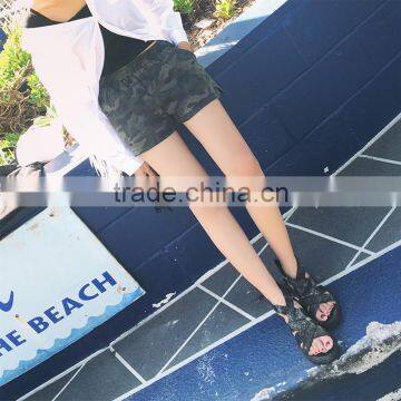 Hot Selling Newest Women Gym Shorts Camo Sublimation Printed Compression Shorts Elastic Band Fitness Wear Running Shorts photo-3