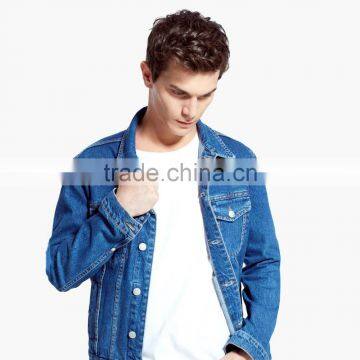 Light Blue Classic Mens Jacket Fashion Wear High Quality photo-4