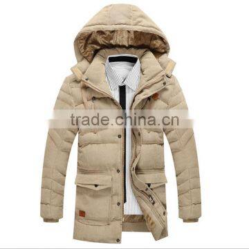 MSW0032 2016 Winter Coat in the Korean Version of the New Trend,men's Long Detachable Cap Jacket