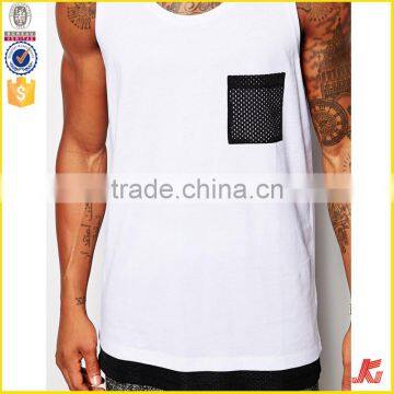 Pocket Tank Top Men,long Mens Tank Top Shirt photo-3