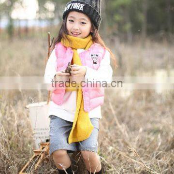 wholesale high quality frozen vests of children fur vest for kids winter vest for babies