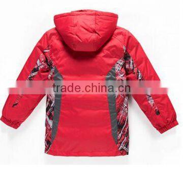 2016 Hot Saling Windproof Hoody Kid Down Jacket