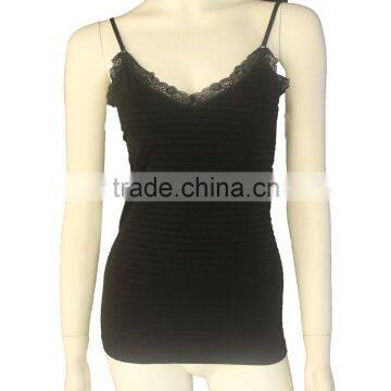 high quality ladies camisole lace fancy vest for women