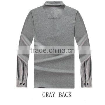 Men's Long Sleeve Lapel Business and Leisure Fashion R0016 photo-4