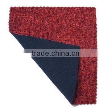 Waterproof 100% Polyester Knitted Bonded With Polar Fleece Fabric photo-2