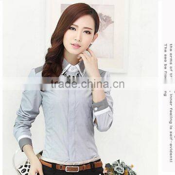 Wholesale EXW Price Ladies Blouses and Tops Ladies Formal Shirts Patterns photo-5