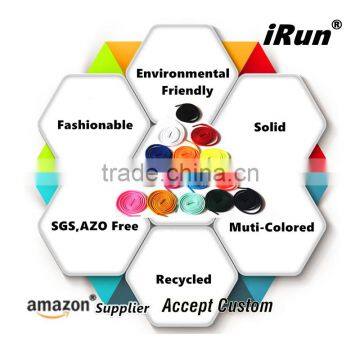 Plain 6mm Flat Trainers Sports Sneakers Tubular Plain Shoeslaces for Adidas Boost - Retail Package - Amazon Supplier photo-5