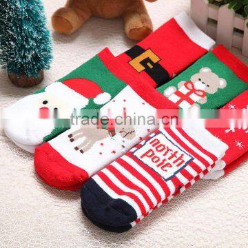 Wholesale Hot Sale 2015 New Fashion Cotton Children Kids Baby Christmas Sock photo-3