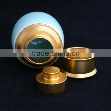 Aesthetic Celadon Ceramic Tea Canister photo-4