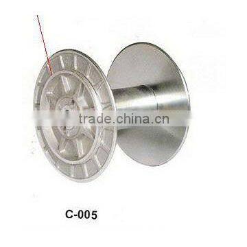 Aluminium bobbin/beam for needle loom machine