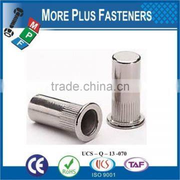 Made in Taiwan Stainless Steel Bright Brass Antique Brass Rivet Nut photo-5