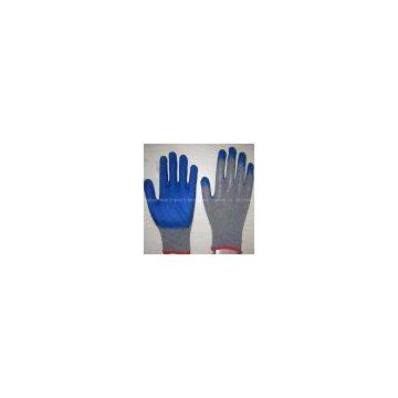 Blue Latex Coated Working Gloves LG1506-6