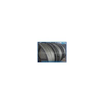 13mm Anti twisted Braided Steel Wire Rope Six Squares Twelve Strands transmission Line Stringing