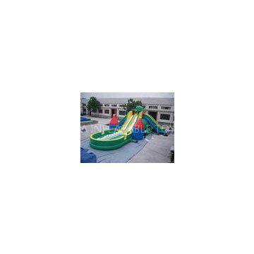 PVC Inflatable big turtle water slide for Water Park games