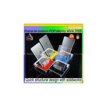 Acrylic Mobile Phone Holder Shop Retail Display Stand