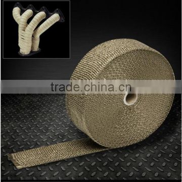 basalt fiber turbo wrap/heat resistant basalt fiber tape