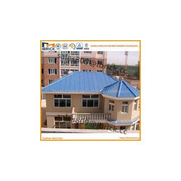 Quick installation ASA synthetic resin roof tile