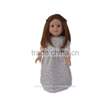 Fashion beautiful princess american girl doll with skirt