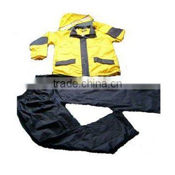 Bright Yellow Rain Suit