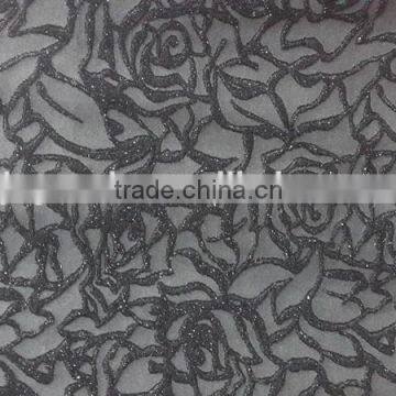 Jacquard Velvet Fabric Textile Dress Polyester Fabric photo-6