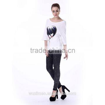New Coming Updated 100% Cotton Lady t Shirt photo-2