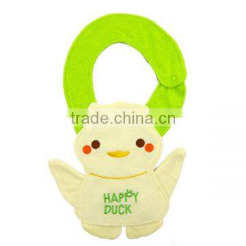 Happy Duck Cotton Baby Bibs