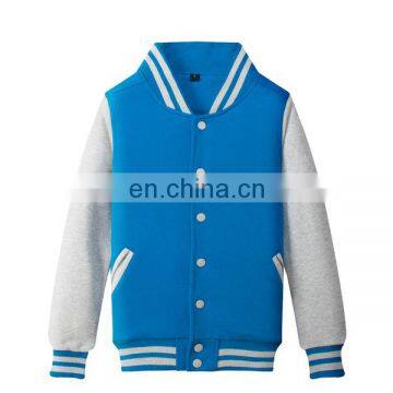 Custom Wholesale Unisex Baseball Fleece Jacket