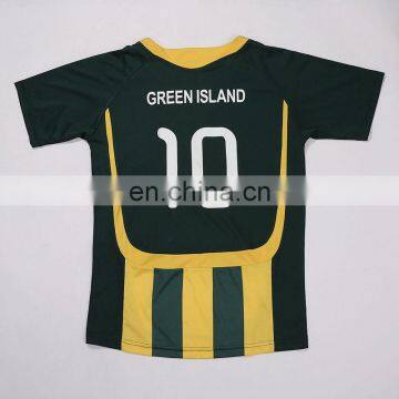 YS-YXL Black and Golden Striped New Soccer Player Jersey photo-2