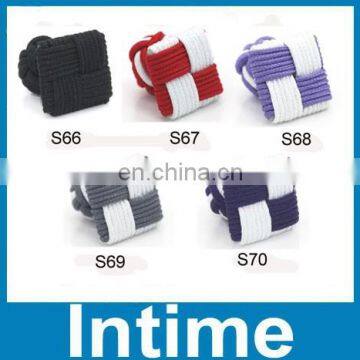 Manufacture Silk Cufflinks Wholesale photo-3