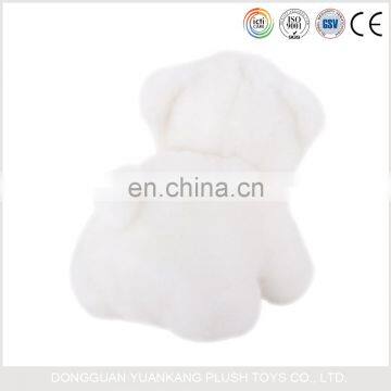 Custom Made Kids White Plush Mini Teddy Polar Bear Toys