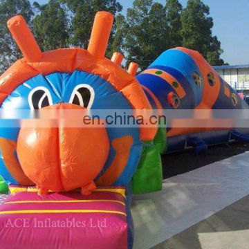 inflatable caterpillar tunnel