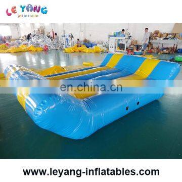 Inflatable Floating Leisure bed , Water play equipment Factory Outlet air water lsland