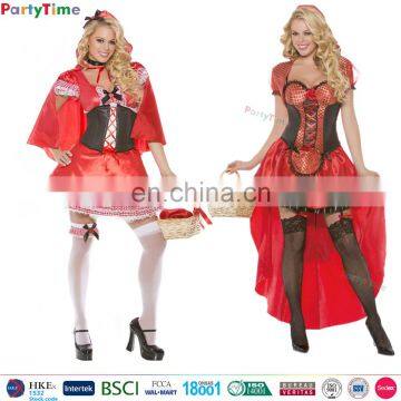 SK29 sexy womens halloween dresses fairytale little red riding hood cosplay adult costume