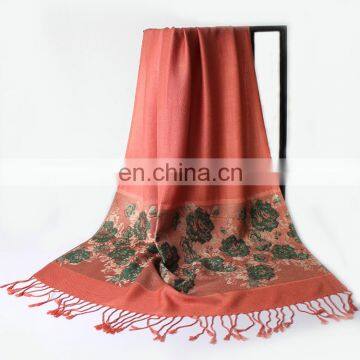 Factory direct cashmere feel warm pashmina shawl for winter