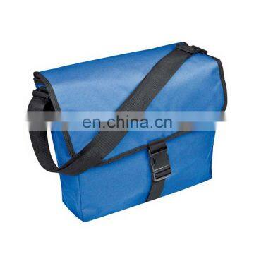 Blue flap shoulder bag cross body men bag