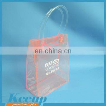 Clear pvc tote bag clear handbag wholesale transparent bags