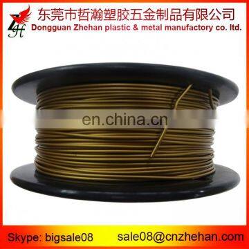 Factory 0.5kg spool Metal PLA composite Brass 3D printing filament