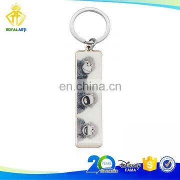 Custom Monkey Metal Keychain with Offset Printing