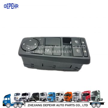 Zhejiang Depehr Heavy Duty European Tractor Body Parts Window Lifter Switch MAN Truck Power Window Switch 81258067094