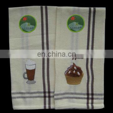 100 cotton embroidery dish towels