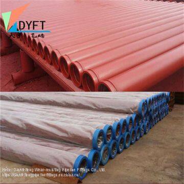 Manufacturer seamless DN125 ST52 concrete pump delivery pipe