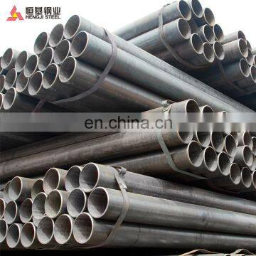 Erw Black Round Steel Pipe ms Erw Pipes Astm A53 Gr.b Erw Schedule 40 Pipe photo-3